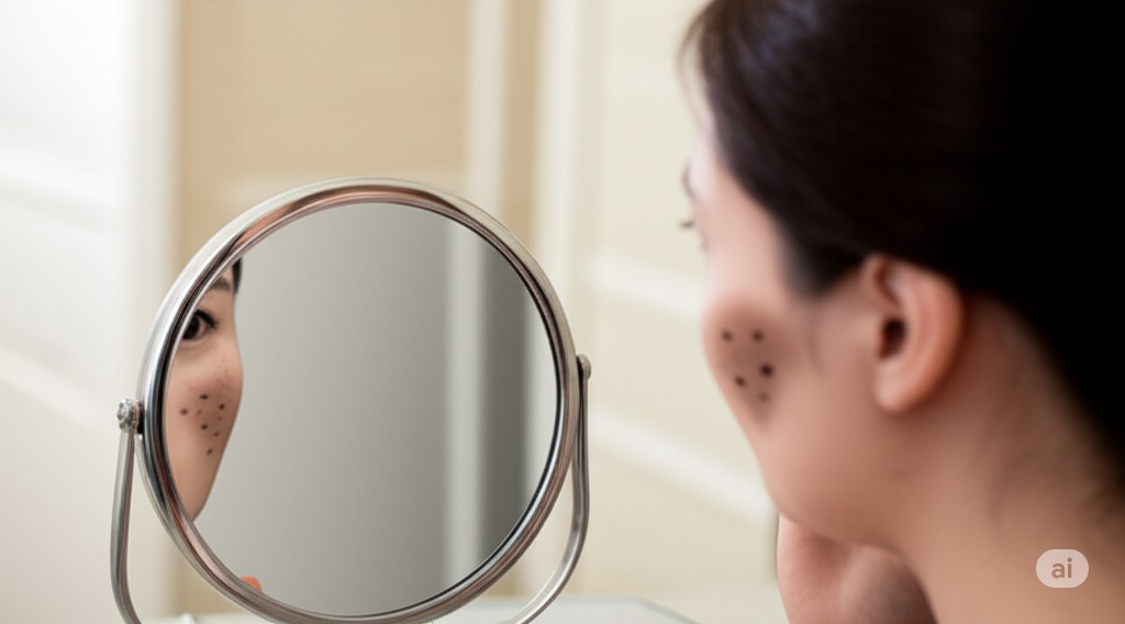 노화로 인한 얼굴의 다크 스팟, 원인 및 제거 방법