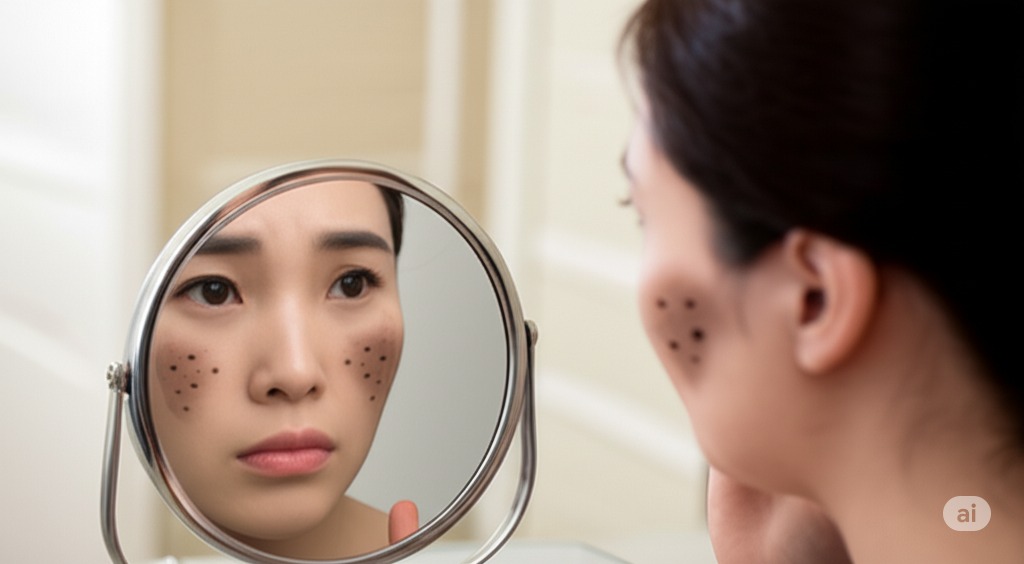 노화로 인한 얼굴의 다크 스팟, 원인 및 제거 방법